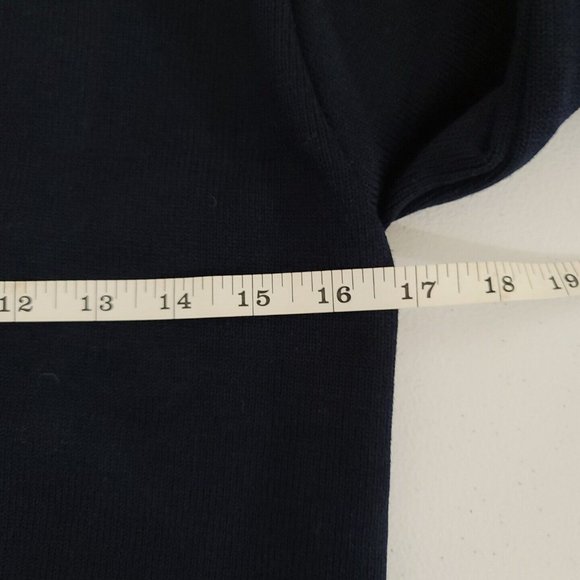 NWT Claudia Uniform Escolares Navy Blue Button Front Cardigan Juniors Size 12 - Picture 13 of 13